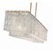 Z-Lite Glacier Linear Chandelier, 7-Light, 11.75 In.W x 53.5 In.L x 11.5 In.H, Modern Gold/Clear 1943-53L-MGLD - alternate 3